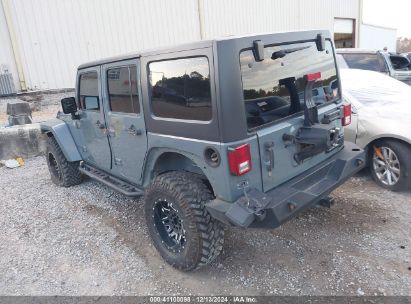 Lot #3051078615 2014 JEEP WRANGLER UNLIMITED SPORT