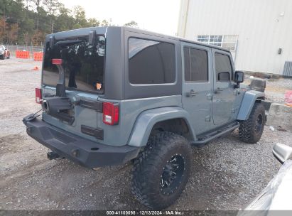 Lot #3051078615 2014 JEEP WRANGLER UNLIMITED SPORT