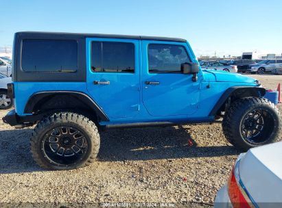 Lot #3050085982 2017 JEEP WRANGLER UNLIMITED SPORT 4X4