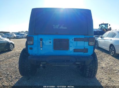 Lot #3050085982 2017 JEEP WRANGLER UNLIMITED SPORT 4X4