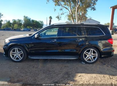 Lot #3046372505 2015 MERCEDES-BENZ GL 550 4MATIC