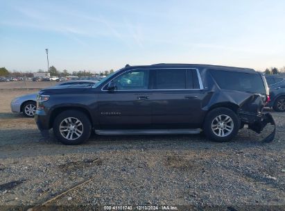 Lot #3051081240 2015 CHEVROLET SUBURBAN 1500 LT