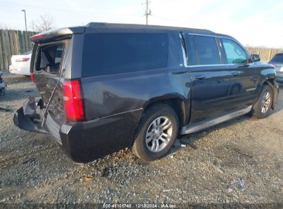 Lot #3051081240 2015 CHEVROLET SUBURBAN 1500 LT