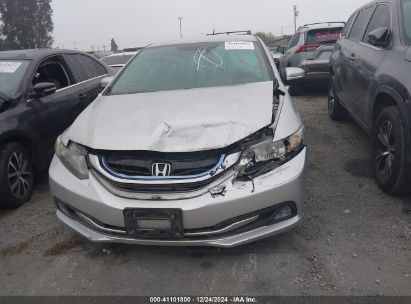 Lot #3035090006 2015 HONDA CIVIC HYBRID