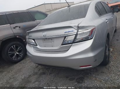 Lot #3035090006 2015 HONDA CIVIC HYBRID