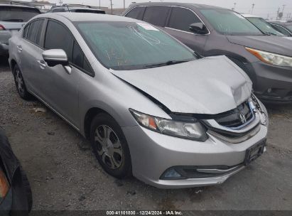 Lot #3035090006 2015 HONDA CIVIC HYBRID