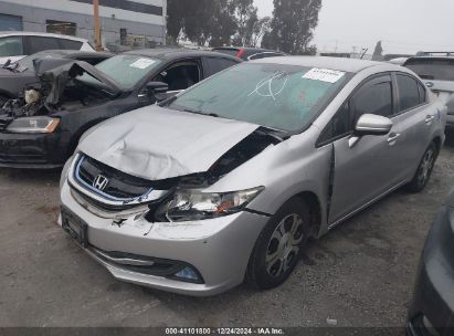 Lot #3035090006 2015 HONDA CIVIC HYBRID