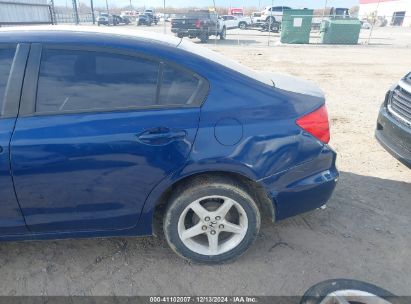 Lot #3056469658 2012 HONDA CIVIC SDN LX