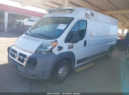 Lot #3046370750 2016 RAM PROMASTER 3500 HIGH ROOF