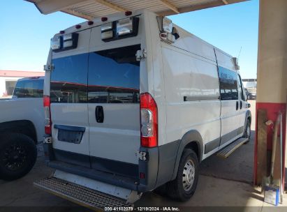 Lot #3046370750 2016 RAM PROMASTER 3500 HIGH ROOF