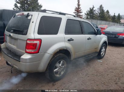 Lot #3035079729 2008 FORD ESCAPE XLT