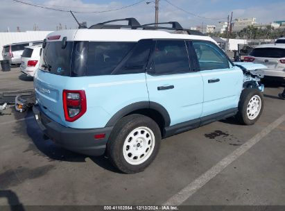 Lot #3056477617 2023 FORD BRONCO SPORT HERITAGE