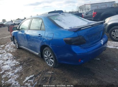 Lot #3034048996 2009 TOYOTA COROLLA S