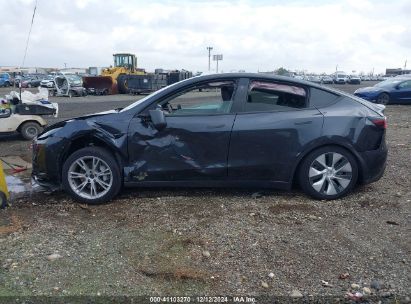 Lot #3035091471 2024 TESLA MODEL Y LONG RANGE DUAL MOTOR ALL-WHEEL DRIVE