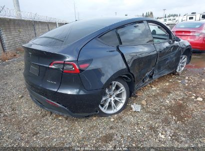 Lot #3035091471 2024 TESLA MODEL Y LONG RANGE DUAL MOTOR ALL-WHEEL DRIVE