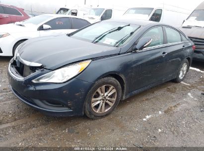 Lot #3034048987 2014 HYUNDAI SONATA GLS