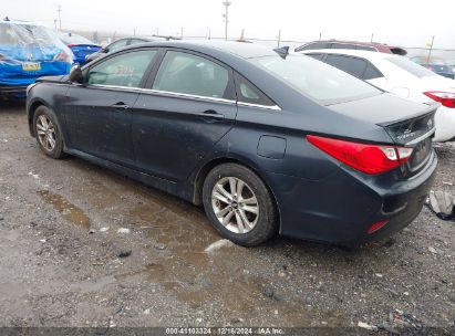 Lot #3034048987 2014 HYUNDAI SONATA GLS