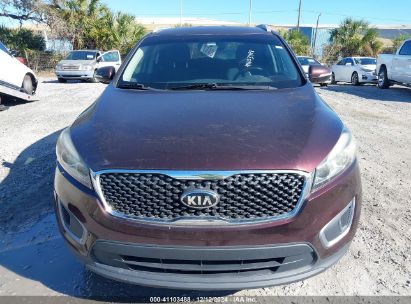 Lot #3052071296 2016 KIA SORENTO 2.4L LX