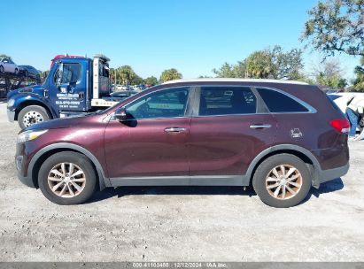 Lot #3052071296 2016 KIA SORENTO 2.4L LX