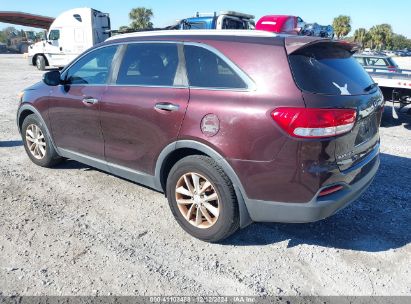 Lot #3052071296 2016 KIA SORENTO 2.4L LX