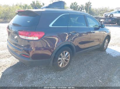 Lot #3052071296 2016 KIA SORENTO 2.4L LX