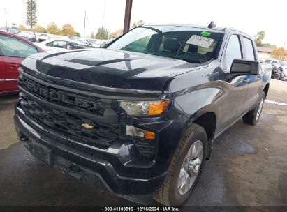 Lot #3046796625 2022 CHEVROLET SILVERADO 1500 2WD  SHORT BED CUSTOM