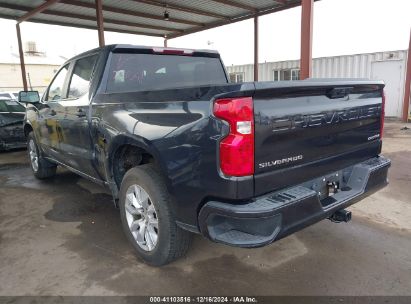 Lot #3046796625 2022 CHEVROLET SILVERADO 1500 2WD  SHORT BED CUSTOM