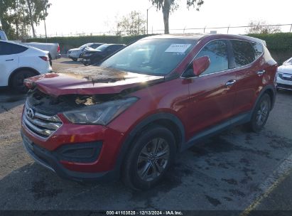 Lot #3046796624 2016 HYUNDAI SANTA FE SPORT 2.4L