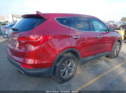 Lot #3046796624 2016 HYUNDAI SANTA FE SPORT 2.4L