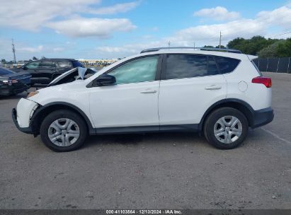 Lot #3049253676 2015 TOYOTA RAV4 LE