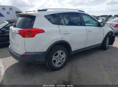 Lot #3049253676 2015 TOYOTA RAV4 LE