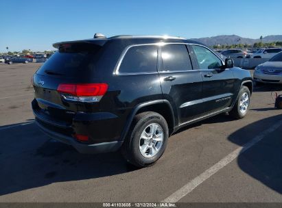 Lot #3053066529 2017 JEEP GRAND CHEROKEE LAREDO 4X2