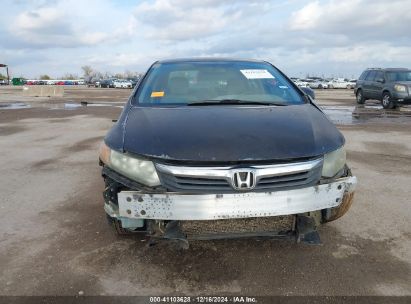 Lot #3056469633 2012 HONDA CIVIC SDN LX