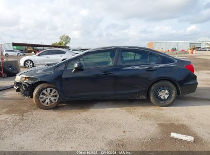 Lot #3056469633 2012 HONDA CIVIC SDN LX