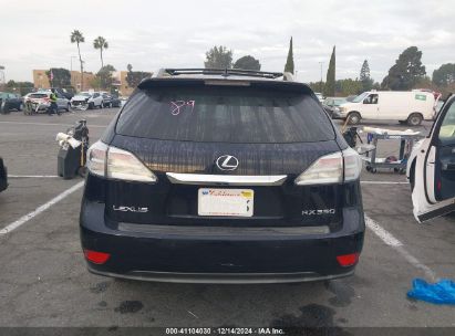 Lot #3051073666 2010 LEXUS RX 350