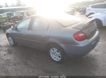 Lot #3035091650 2005 DODGE NEON SXT