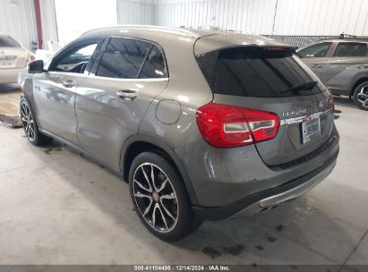 Lot #3051081224 2015 MERCEDES-BENZ GLA 250 4MATIC