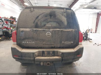 Lot #3035088476 2011 NISSAN ARMADA PLATINUM