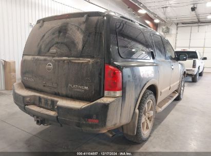 Lot #3035088476 2011 NISSAN ARMADA PLATINUM