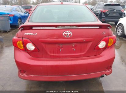 Lot #3052079307 2010 TOYOTA COROLLA S