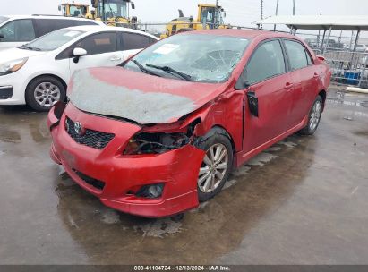 Lot #3052079307 2010 TOYOTA COROLLA S