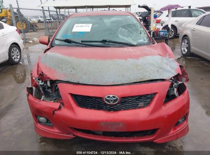 Lot #3052079307 2010 TOYOTA COROLLA S