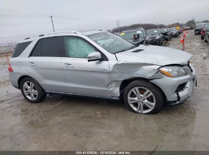 Lot #3050082393 2012 MERCEDES-BENZ ML 350 4MATIC