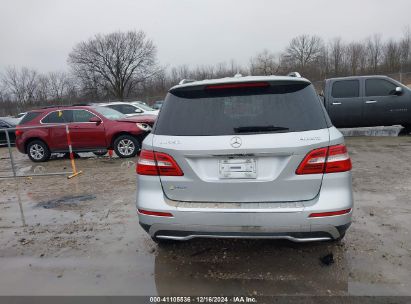 Lot #3050082393 2012 MERCEDES-BENZ ML 350 4MATIC