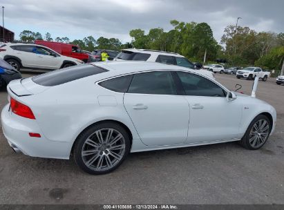 Lot #3051081211 2014 AUDI A7 3.0T PREMIUM PLUS