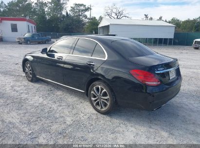 Lot #3050082394 2015 MERCEDES-BENZ C 300 4MATIC/LUXURY 4MATIC/SPORT 4MATIC