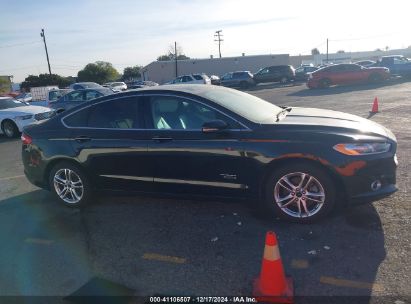 Lot #3037531734 2016 FORD FUSION ENERGI TITANIUM