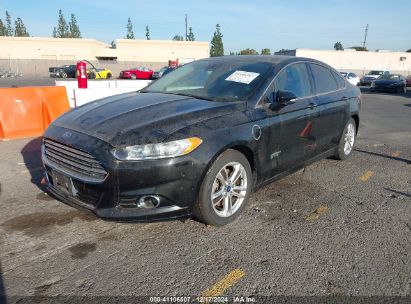 Lot #3037531734 2016 FORD FUSION ENERGI TITANIUM