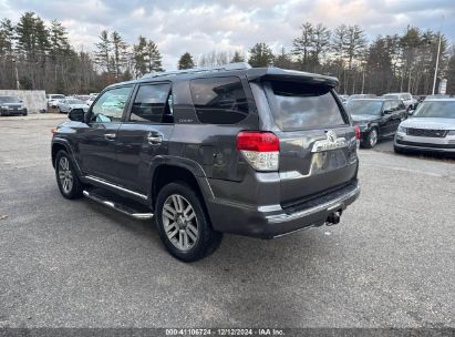 Lot #3034049269 2011 TOYOTA 4RUNNER LIMITED V6