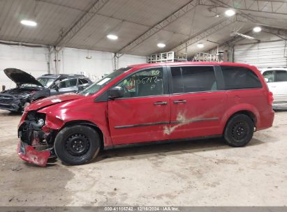 Lot #3057073134 2012 DODGE GRAND CARAVAN SE/AVP